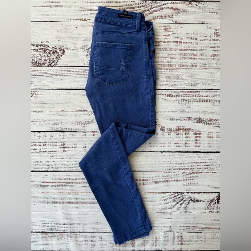 Lauren Conrad Blue Skinny Jeans